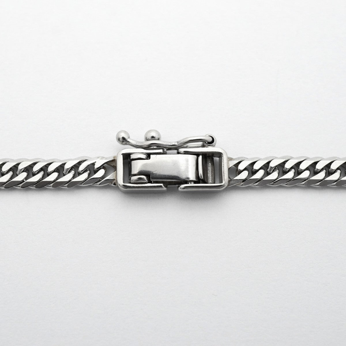 【6khd0025】喜平 ネックレス Pt850 プラチナ 6面 ダブル 50.1cm 20.4g キヘイ【中古】メンズ レディース ユニセックス