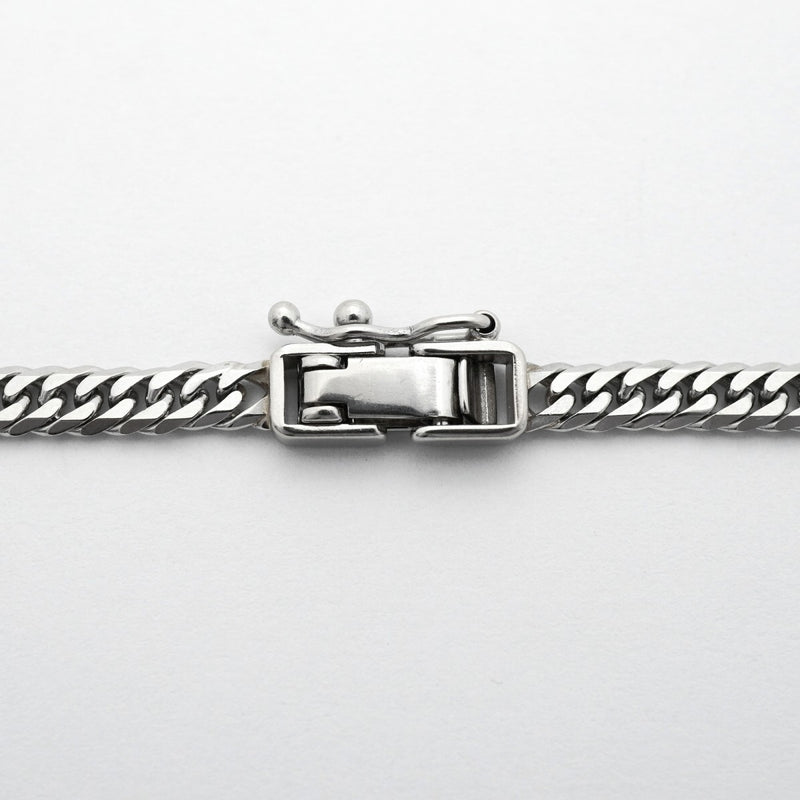 【6khd0025】喜平 ネックレス Pt850 プラチナ 6面 ダブル 50.1cm 20.4g キヘイ【中古】メンズ レディース ユニセックス
