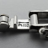 【6khd0027】喜平 ネックレス Pt850 プラチナ 2面 シングル 50.5cm 50.4g キヘイ【中古】メンズ レディース ユニセックス