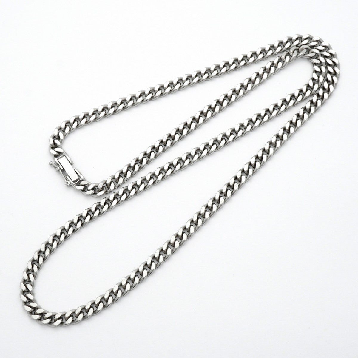 【6khd0027】喜平 ネックレス Pt850 プラチナ 2面 シングル 50.5cm 50.4g キヘイ【中古】メンズ レディース ユニセックス
