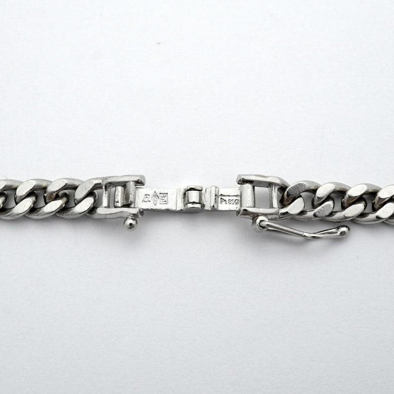 【6khd0027】喜平 ネックレス Pt850 プラチナ 2面 シングル 50.5cm 50.4g キヘイ【中古】メンズ レディース ユニセックス