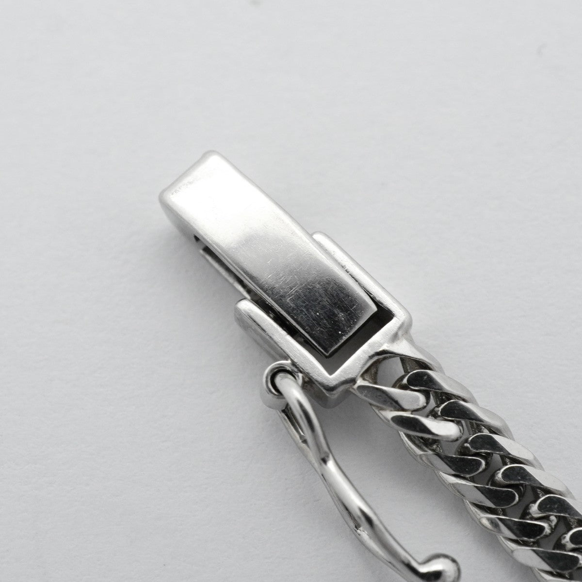 【6khd0029】喜平 ネックレス Pt850 プラチナ 6面 ダブル 50.5cm 20.2g キヘイ【中古】メンズ レディース ユニセックス