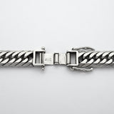 【6khd0030】喜平 ネックレス Pt850 プラチナ 8面 トリプル 51cm 100.2g キヘイ【中古】メンズ レディース ユニセックス