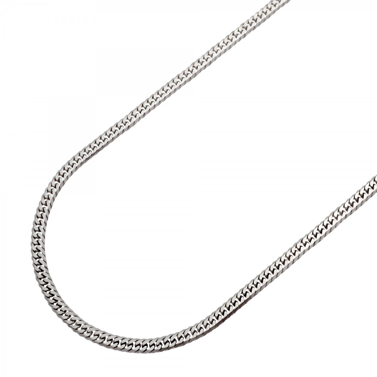 【6khd0032】喜平 ネックレス Pt850 プラチナ 6面 ダブル 40.4cm 10.2g キヘイ【中古】メンズ レディース ユニセックス