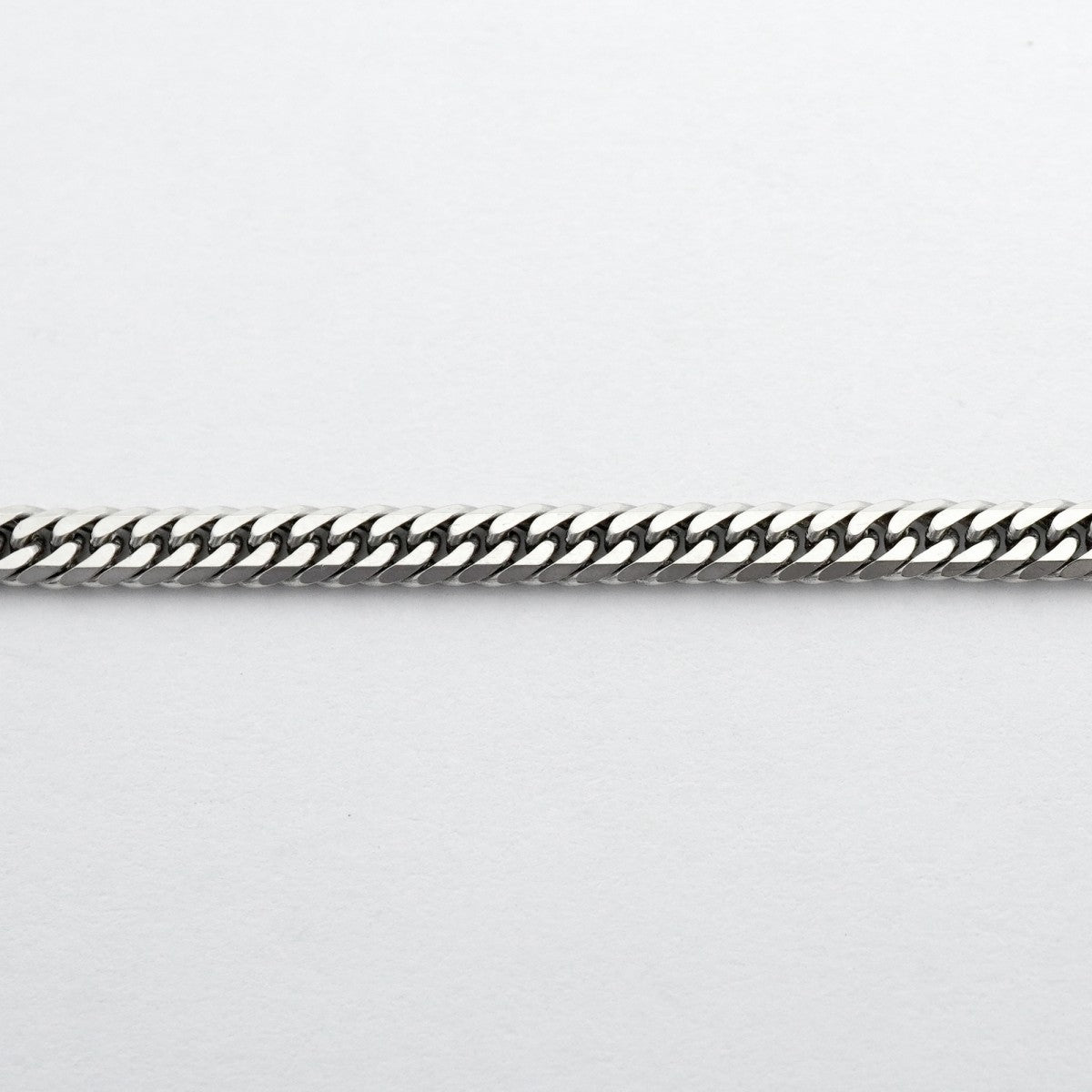 【6khd0032】喜平 ネックレス Pt850 プラチナ 6面 ダブル 40.4cm 10.2g キヘイ【中古】メンズ レディース ユニセックス