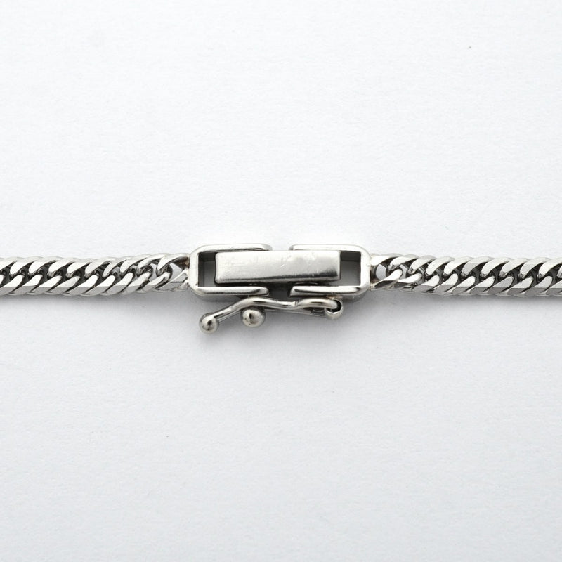 【6khd0032】喜平 ネックレス Pt850 プラチナ 6面 ダブル 40.4cm 10.2g キヘイ【中古】メンズ レディース ユニセックス