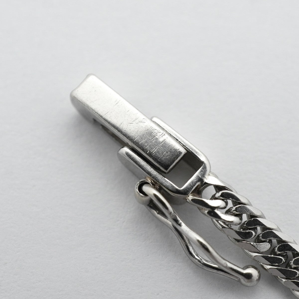 【6khd0032】喜平 ネックレス Pt850 プラチナ 6面 ダブル 40.4cm 10.2g キヘイ【中古】メンズ レディース ユニセックス