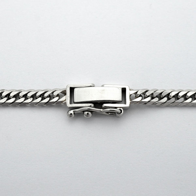 【6khd0033】喜平 ネックレス Pt850 プラチナ 6面 ダブル 50.4cm 20.4g キヘイ【中古】メンズ レディース ユニセックス