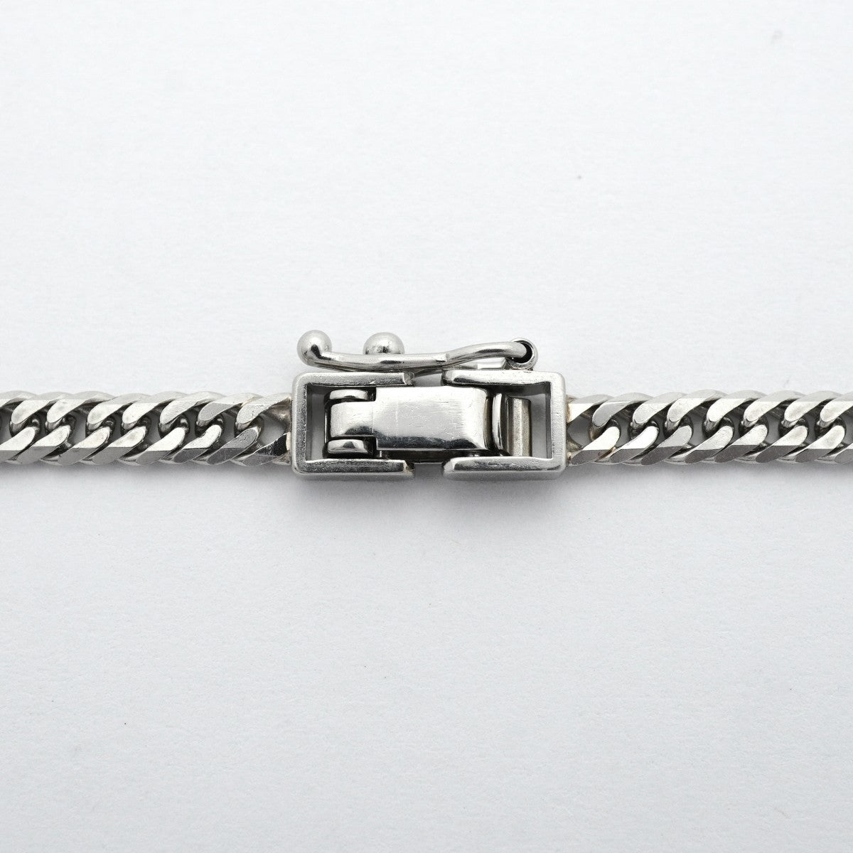 【6khd0033】喜平 ネックレス Pt850 プラチナ 6面 ダブル 50.4cm 20.4g キヘイ【中古】メンズ レディース ユニセックス
