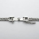 【6khd0033】喜平 ネックレス Pt850 プラチナ 6面 ダブル 50.4cm 20.4g キヘイ【中古】メンズ レディース ユニセックス