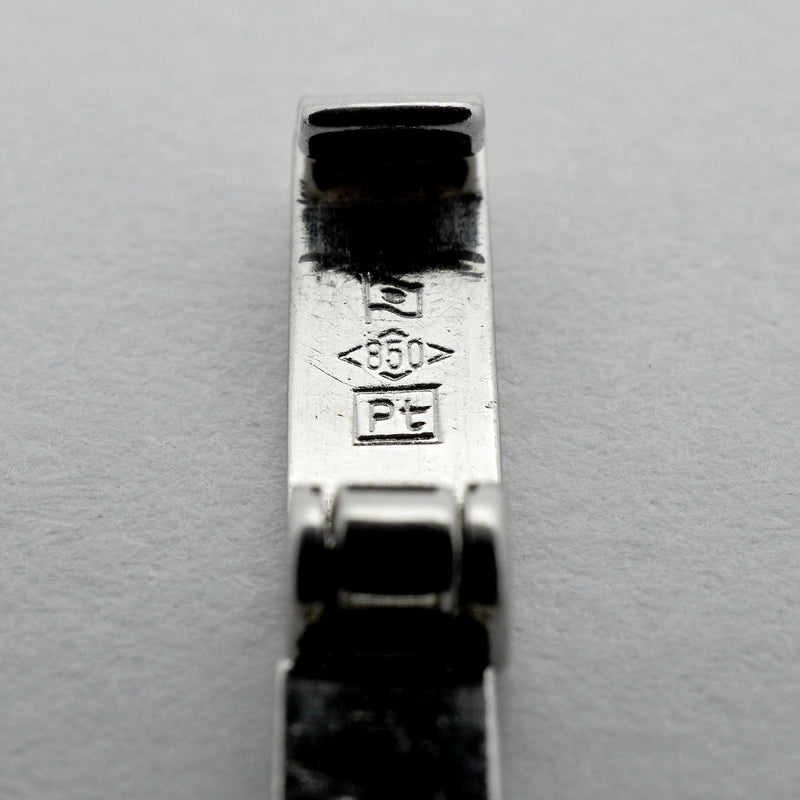 【6khd0033】喜平 ネックレス Pt850 プラチナ 6面 ダブル 50.4cm 20.4g キヘイ【中古】メンズ レディース ユニセックス
