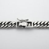 【6khd0034】喜平 ネックレス Pt850 プラチナ 6面 ダブル 45.5cm 46.4g キヘイ【中古】メンズ レディース ユニセックス