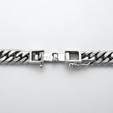 【6khd0034】喜平 ネックレス Pt850 プラチナ 6面 ダブル 45.5cm 46.4g キヘイ【中古】メンズ レディース ユニセックス