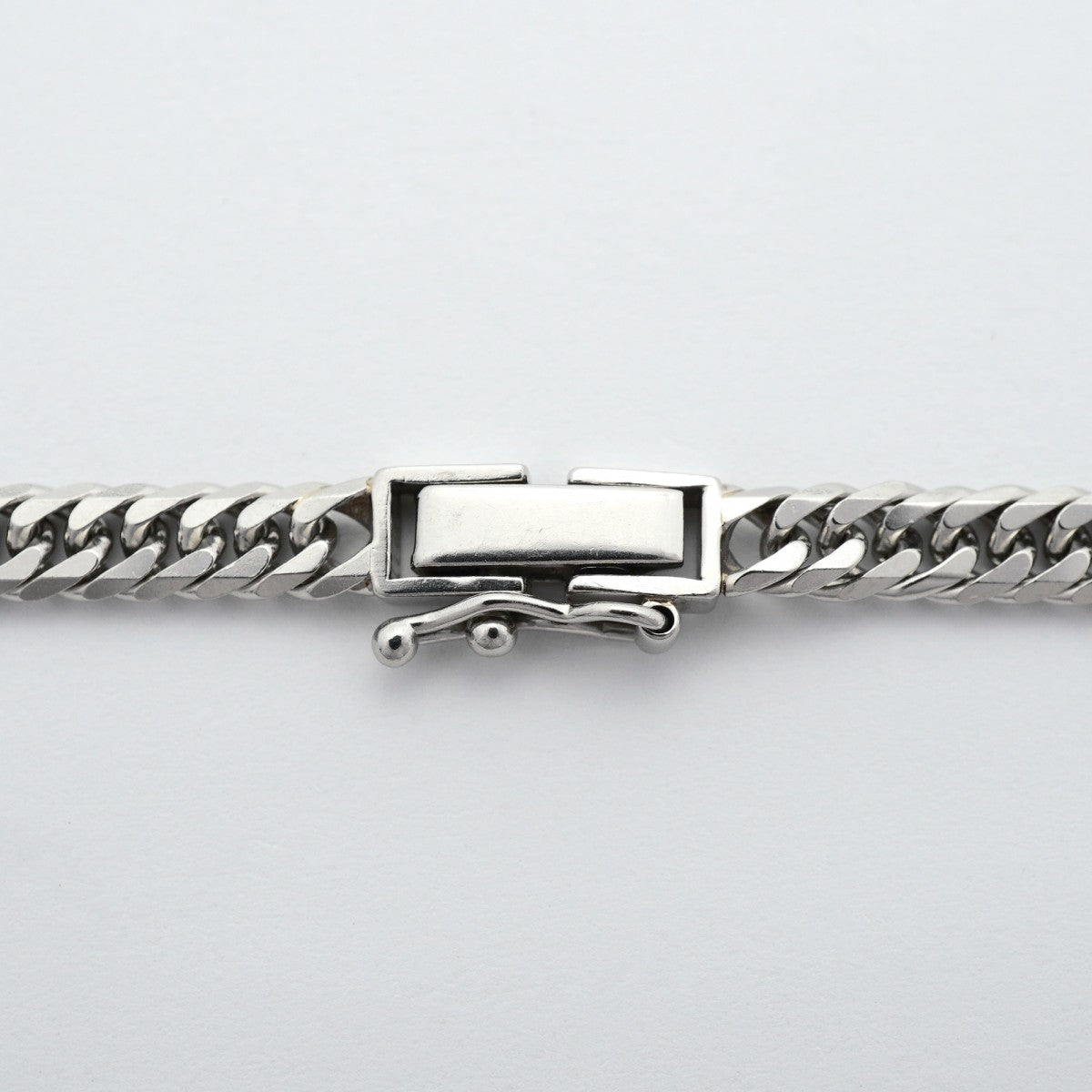 【6khd0037】喜平 ネックレス Pt850 プラチナ 6面 ダブル 50.4cm 30.4g キヘイ【中古】メンズ レディース ユニセックス