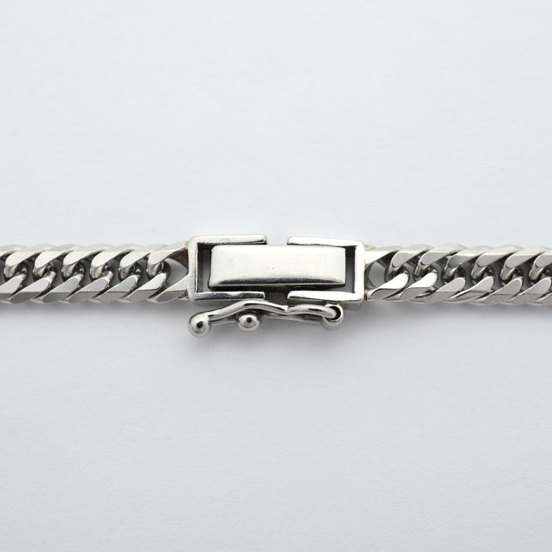 【6khd0037】喜平 ネックレス Pt850 プラチナ 6面 ダブル 50.4cm 30.4g キヘイ【中古】メンズ レディース ユニセックス