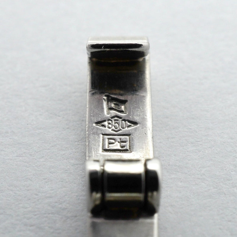 【6khd0037】喜平 ネックレス Pt850 プラチナ 6面 ダブル 50.4cm 30.4g キヘイ【中古】メンズ レディース ユニセックス