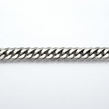 【6khd0038】喜平 ブレスレット Pt850 プラチナ 6面 ダブル 18.6cm 20.5g キヘイ【中古】メンズ レディース ユニセックス