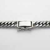【6khd0038】喜平 ブレスレット Pt850 プラチナ 6面 ダブル 18.6cm 20.5g キヘイ【中古】メンズ レディース ユニセックス