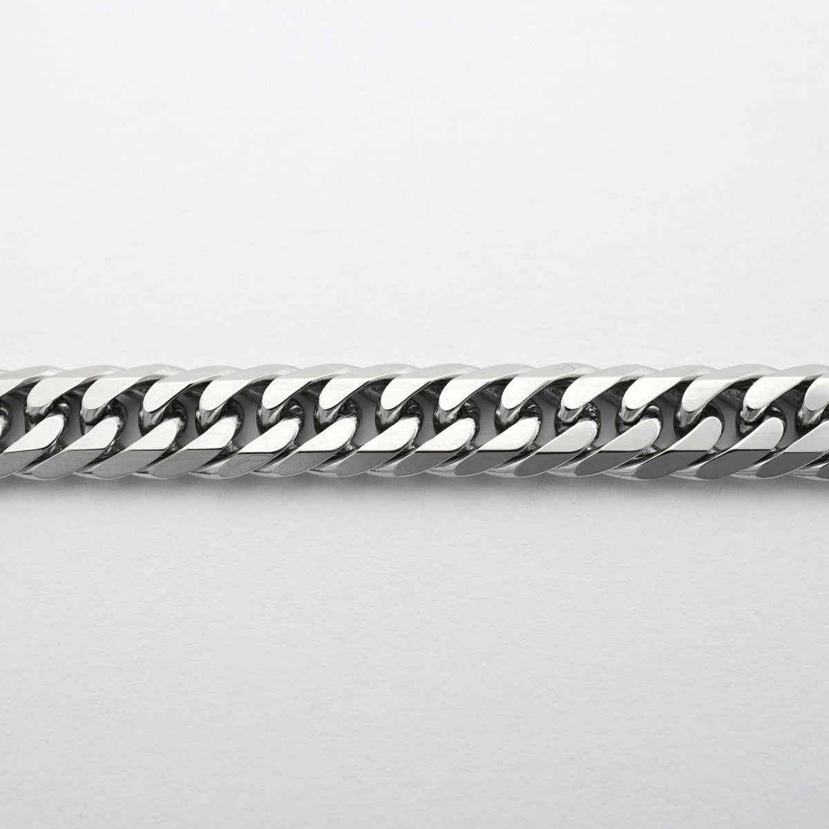 【6khd0040】喜平 ブレスレット Pt900 プラチナ 6面 ダブル 20.7cm 21g キヘイ【中古】メンズ レディース ユニセックス