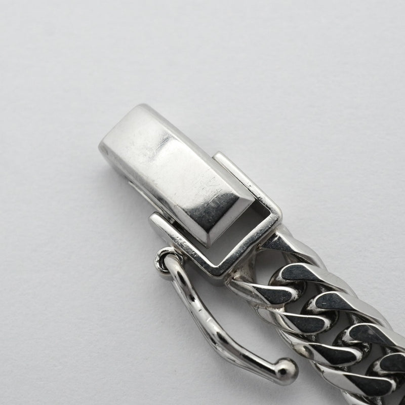 【6khd0040】喜平 ブレスレット Pt900 プラチナ 6面 ダブル 20.7cm 21g キヘイ【中古】メンズ レディース ユニセックス
