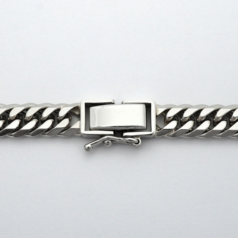 【6khd0042】喜平 ネックレス Pt850 プラチナ 6面 ダブル 60.6cm 101g キヘイ【中古】メンズ レディース ユニセックス
