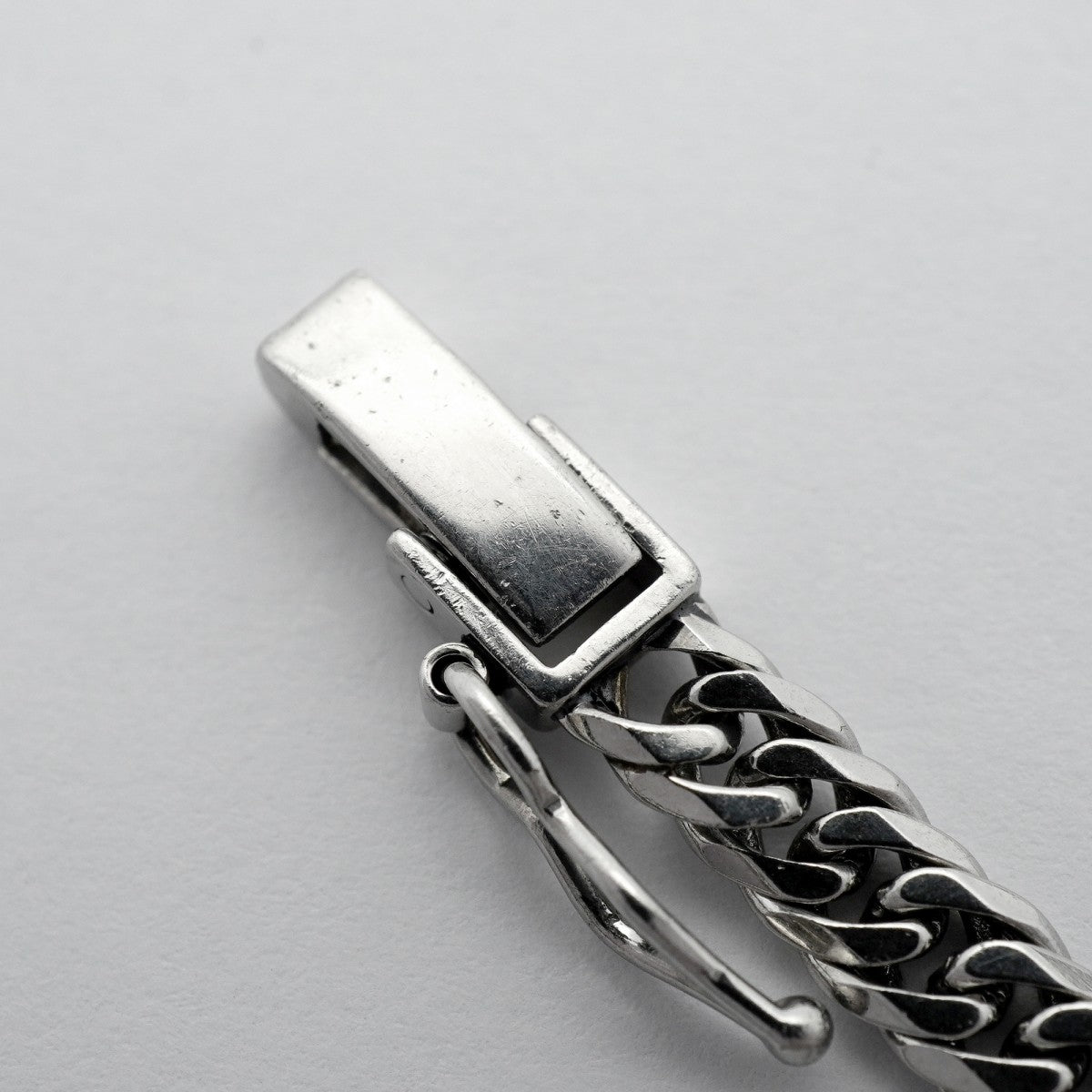 【6khd0043】喜平 ネックレス Pt850 プラチナ 6面 ダブル 50.6cm 30.2g キヘイ【中古】メンズ レディース ユニセックス