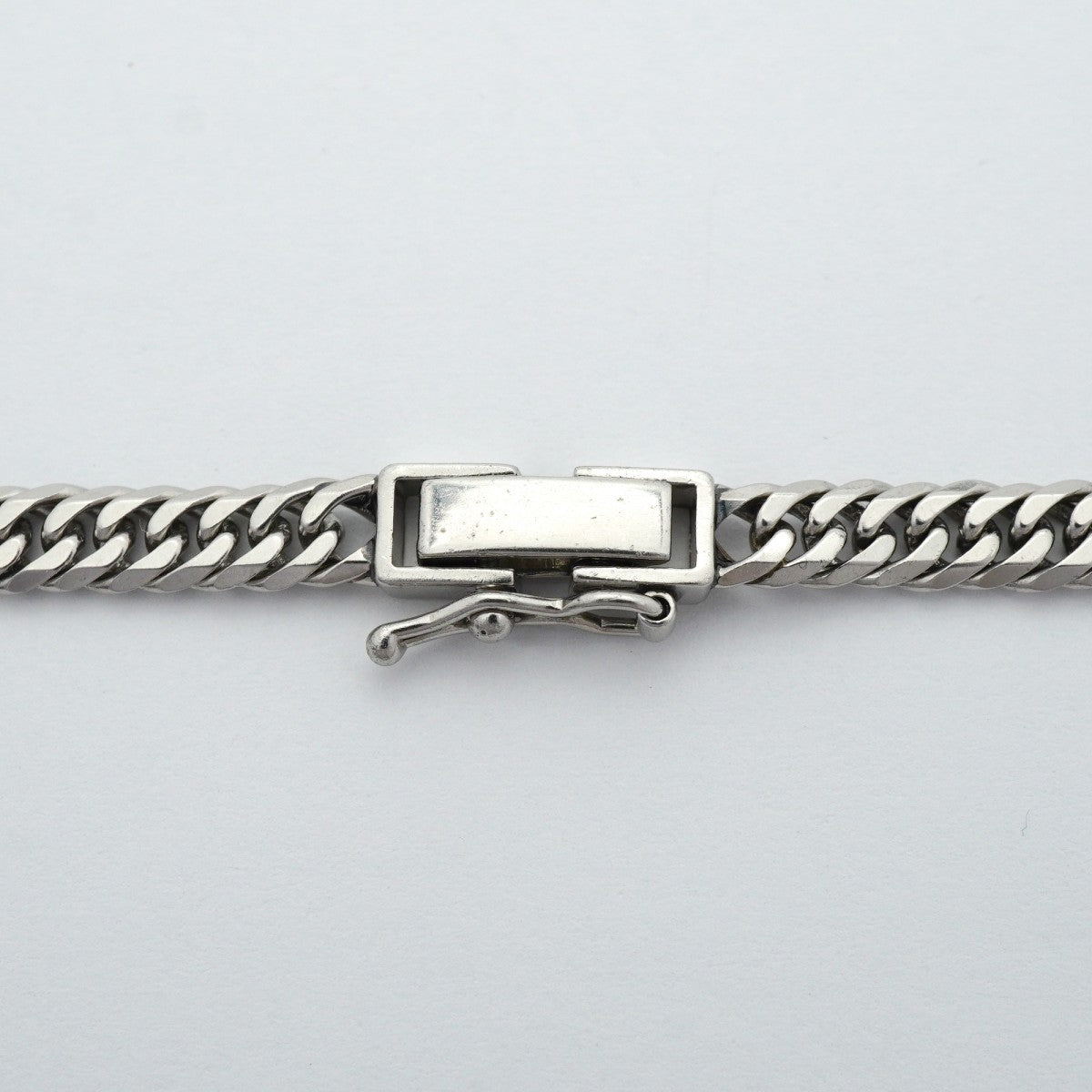 【6khd0043】喜平 ネックレス Pt850 プラチナ 6面 ダブル 50.6cm 30.2g キヘイ【中古】メンズ レディース ユニセックス
