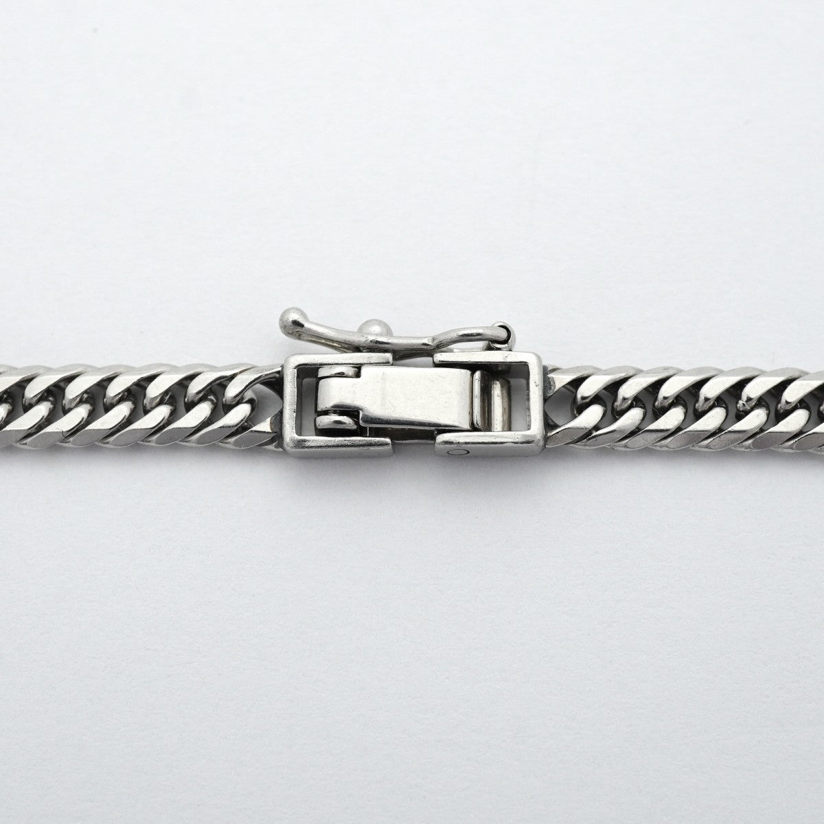【6khd0043】喜平 ネックレス Pt850 プラチナ 6面 ダブル 50.6cm 30.2g キヘイ【中古】メンズ レディース ユニセックス