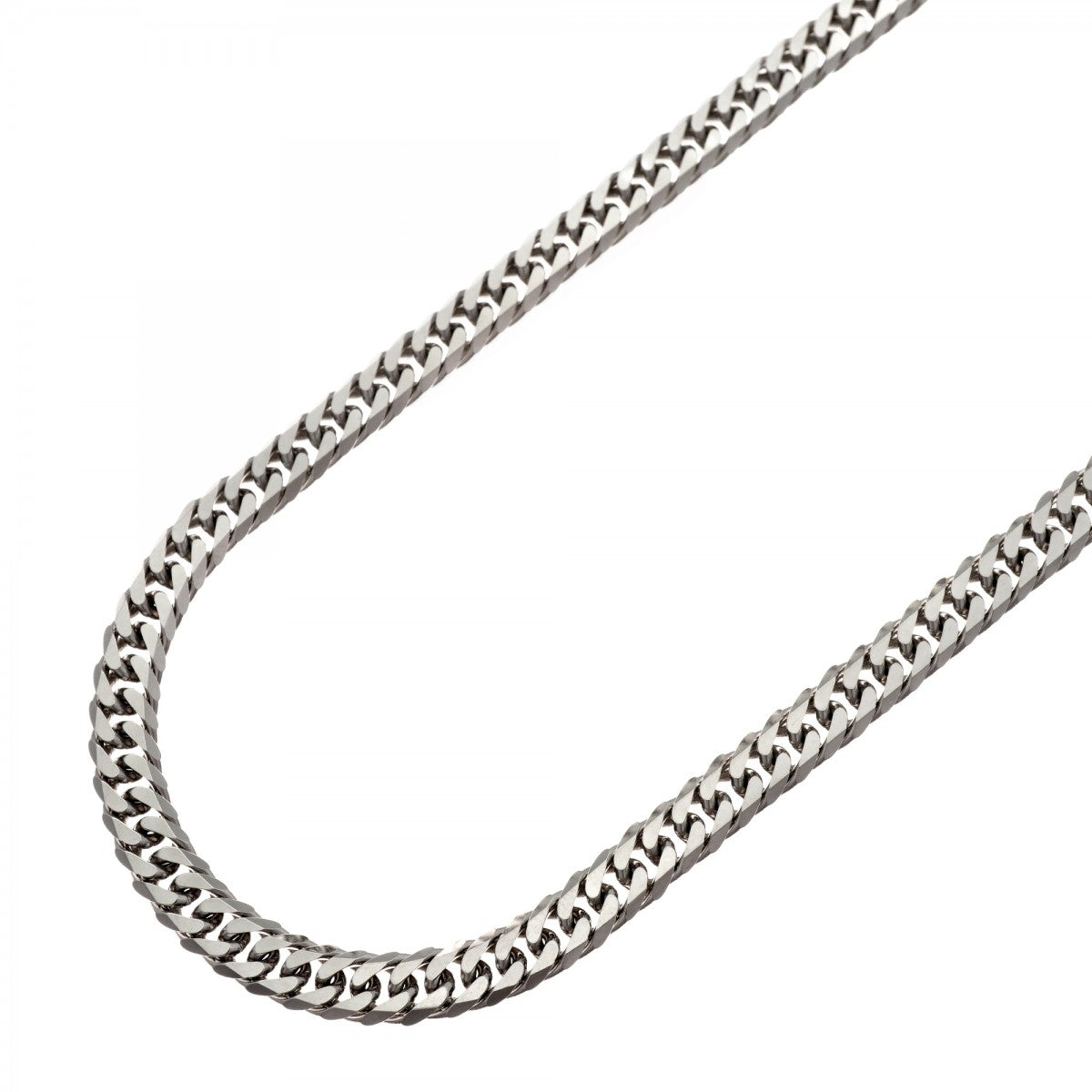 【6khd0044】喜平 ネックレス Pt850 プラチナ 6面 ダブル 50.1cm 50.2g キヘイ【中古】メンズ レディース ユニセックス