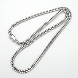 【6khd0044】喜平 ネックレス Pt850 プラチナ 6面 ダブル 50.1cm 50.2g キヘイ【中古】メンズ レディース ユニセックス