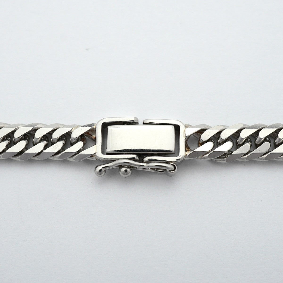 【6khd0044】喜平 ネックレス Pt850 プラチナ 6面 ダブル 50.1cm 50.2g キヘイ【中古】メンズ レディース ユニセックス