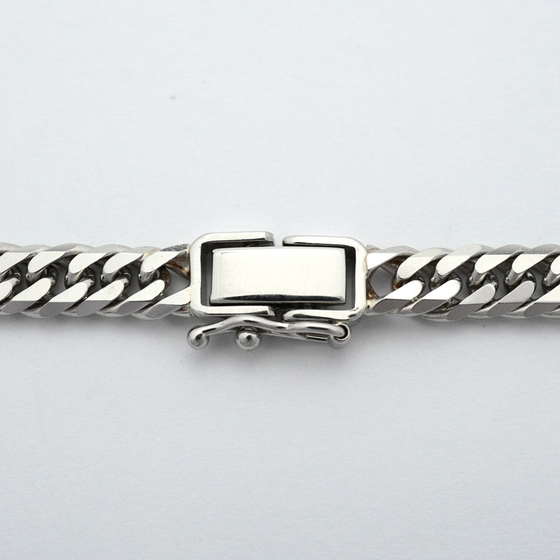【6khd0044】喜平 ネックレス Pt850 プラチナ 6面 ダブル 50.1cm 50.2g キヘイ【中古】メンズ レディース ユニセックス