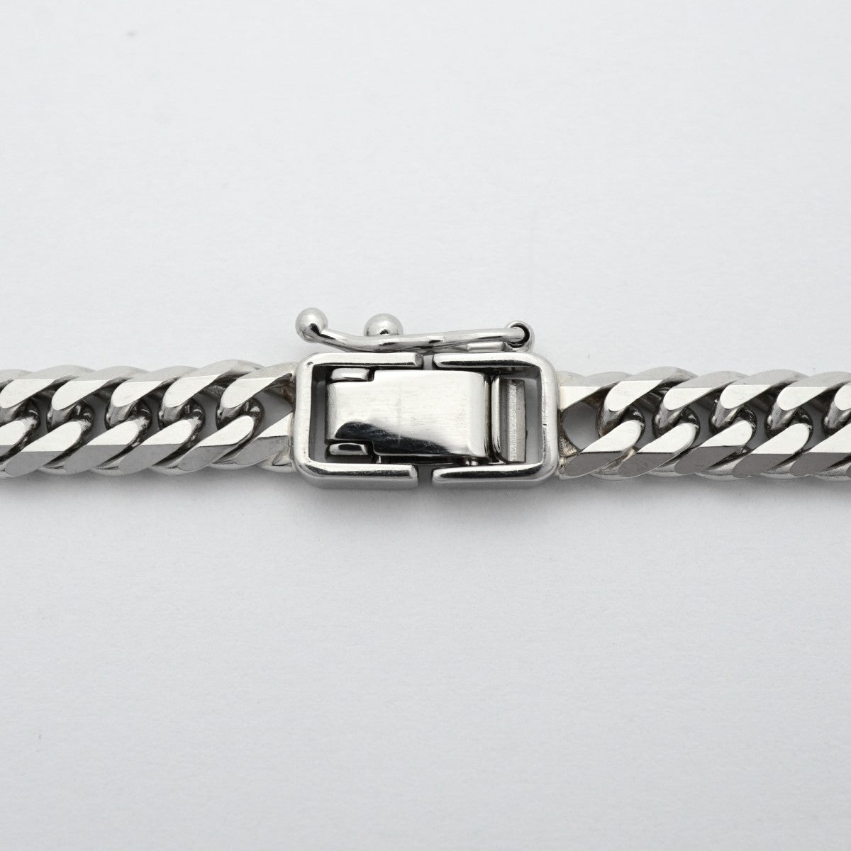 【6khd0044】喜平 ネックレス Pt850 プラチナ 6面 ダブル 50.1cm 50.2g キヘイ【中古】メンズ レディース ユニセックス