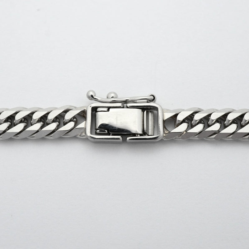 【6khd0044】喜平 ネックレス Pt850 プラチナ 6面 ダブル 50.1cm 50.2g キヘイ【中古】メンズ レディース ユニセックス