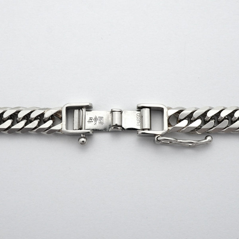 【6khd0044】喜平 ネックレス Pt850 プラチナ 6面 ダブル 50.1cm 50.2g キヘイ【中古】メンズ レディース ユニセックス