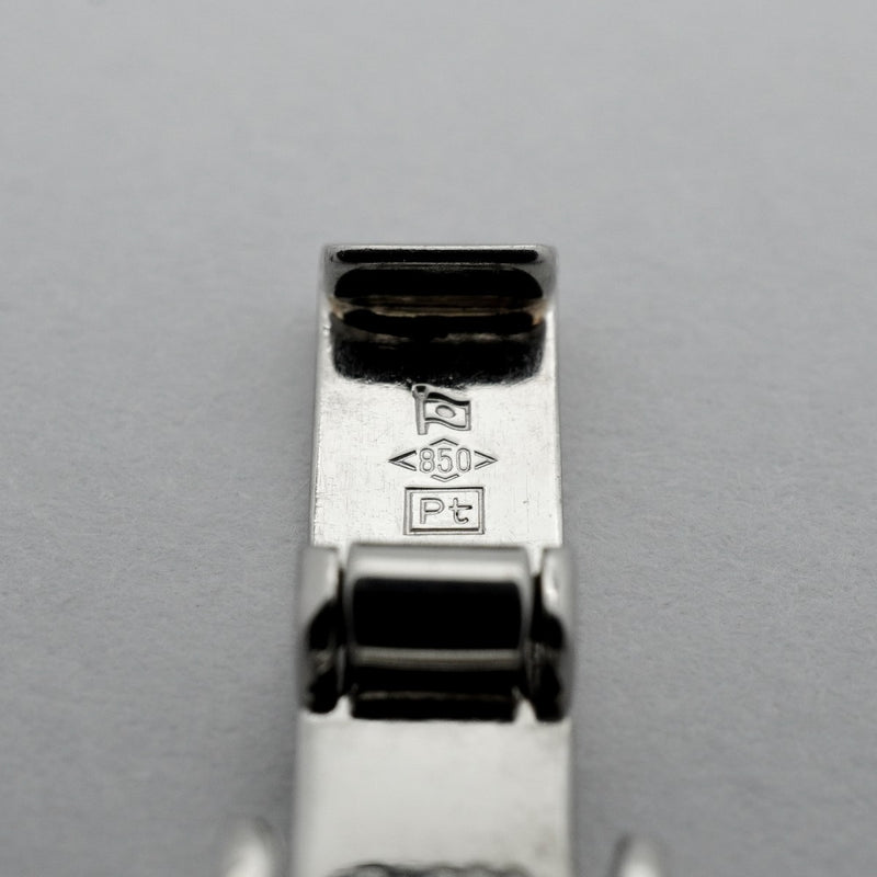 【6khd0044】喜平 ネックレス Pt850 プラチナ 6面 ダブル 50.1cm 50.2g キヘイ【中古】メンズ レディース ユニセックス