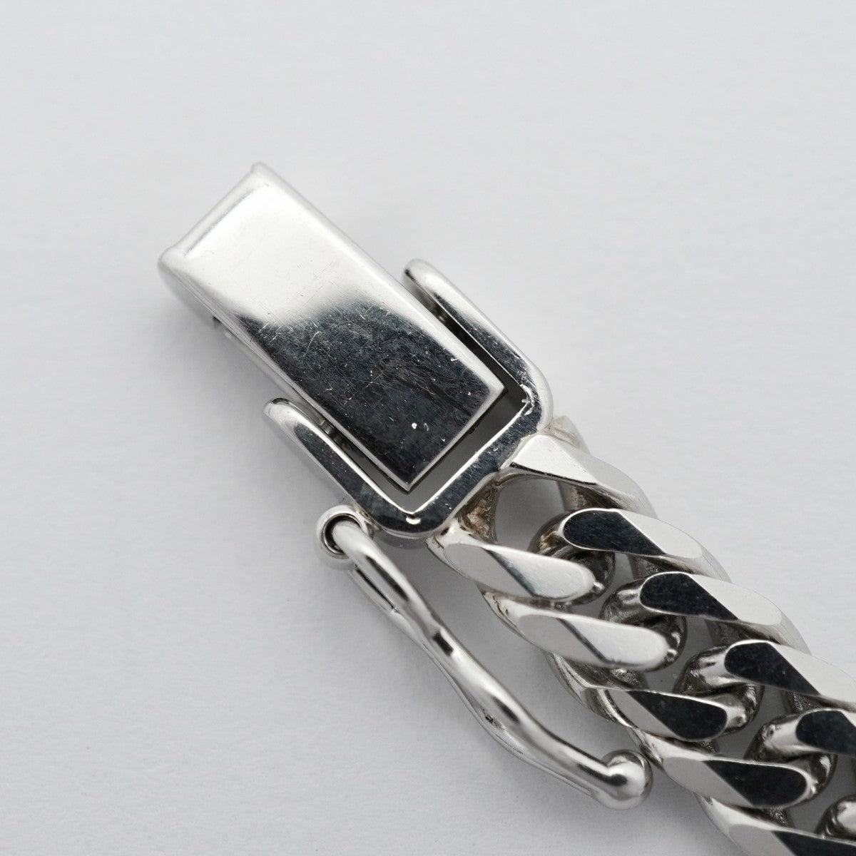 【6khd0044】喜平 ネックレス Pt850 プラチナ 6面 ダブル 50.1cm 50.2g キヘイ【中古】メンズ レディース ユニセックス