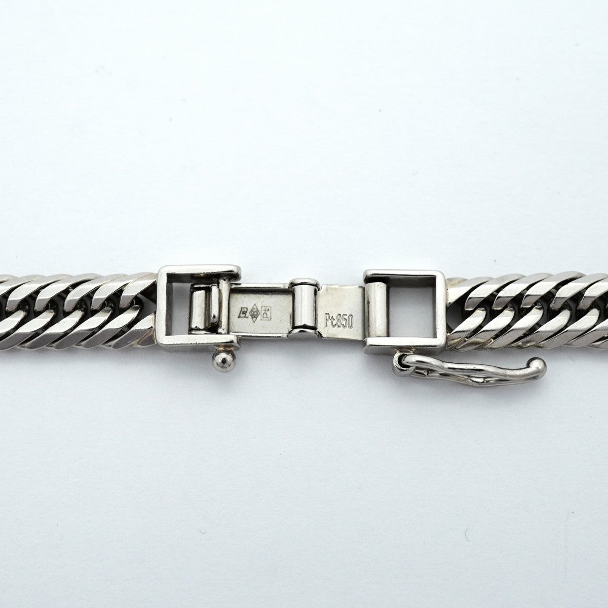 【6khd0045】喜平 ネックレス Pt850 プラチナ トリプル 12面 51.1cm 50.1g キヘイ【中古】メンズ レディース ユニセックス