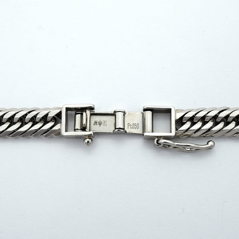 【6khd0045】喜平 ネックレス Pt850 プラチナ トリプル 12面 51.1cm 50.1g キヘイ【中古】メンズ レディース ユニセックス