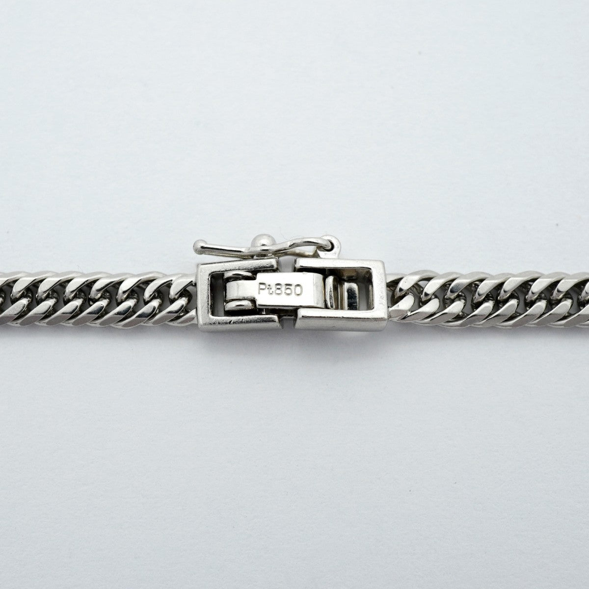 【6khd0046】喜平 ネックレス Pt850 プラチナ 6面 ダブル 60.7cm 31.2g キヘイ【中古】メンズ レディース ユニセックス