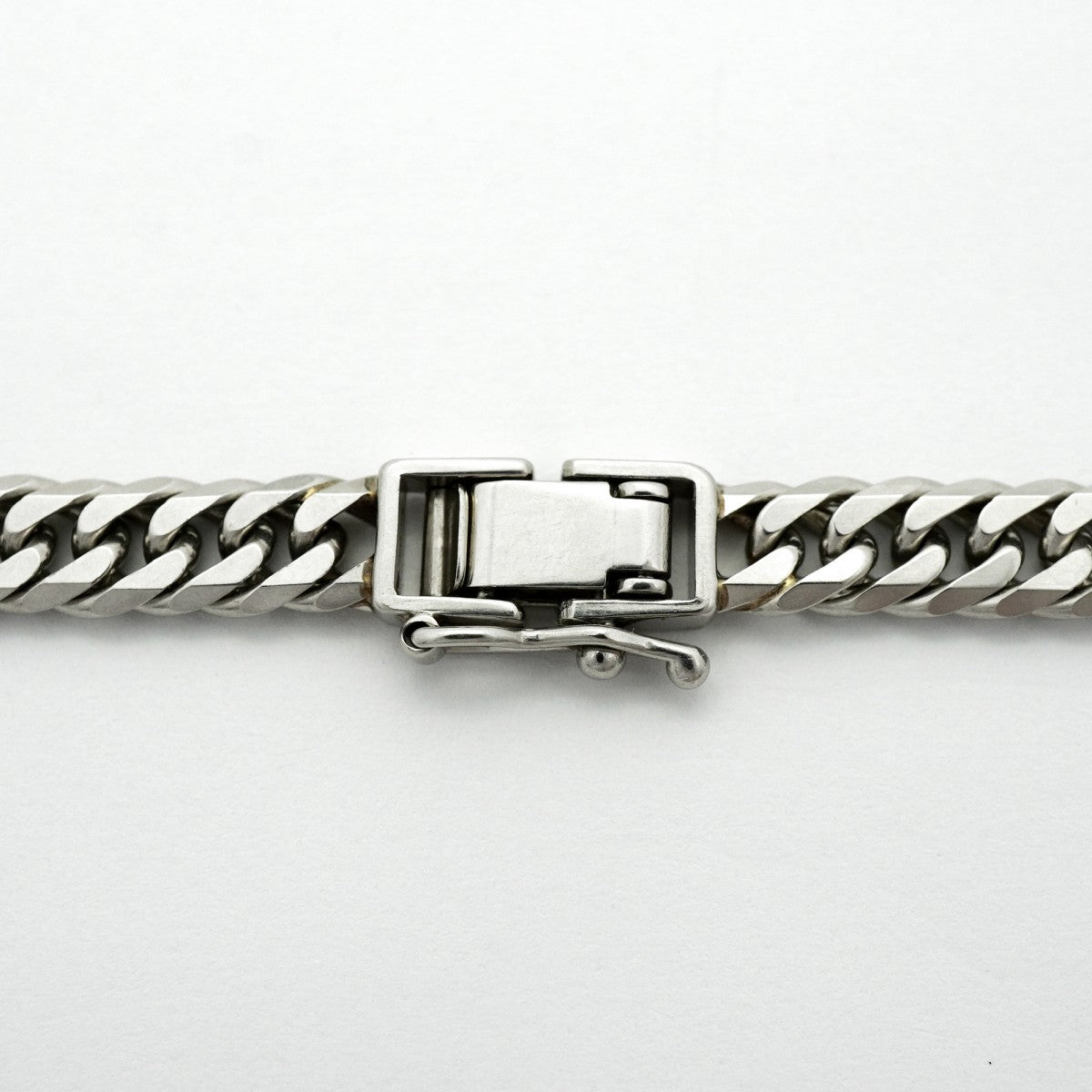 【6khd0048】喜平 ネックレス Pt850 プラチナ 6面 ダブル 51.2cm 50.1g キヘイ【中古】メンズ レディース ユニセックス