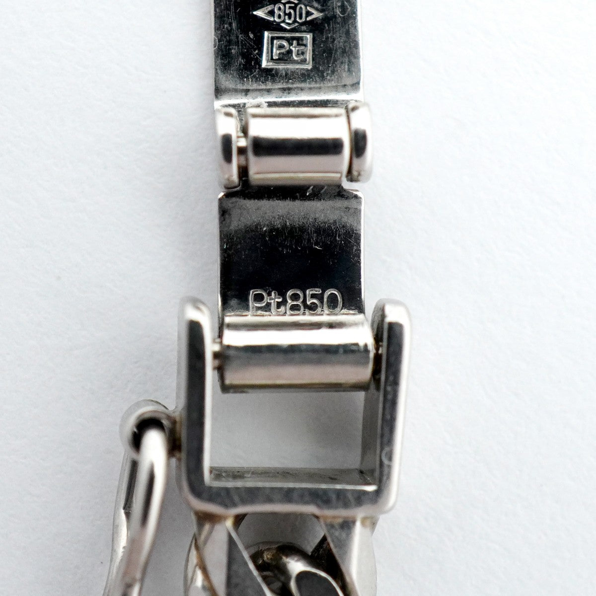 【6khd0048】喜平 ネックレス Pt850 プラチナ 6面 ダブル 51.2cm 50.1g キヘイ【中古】メンズ レディース ユニセックス