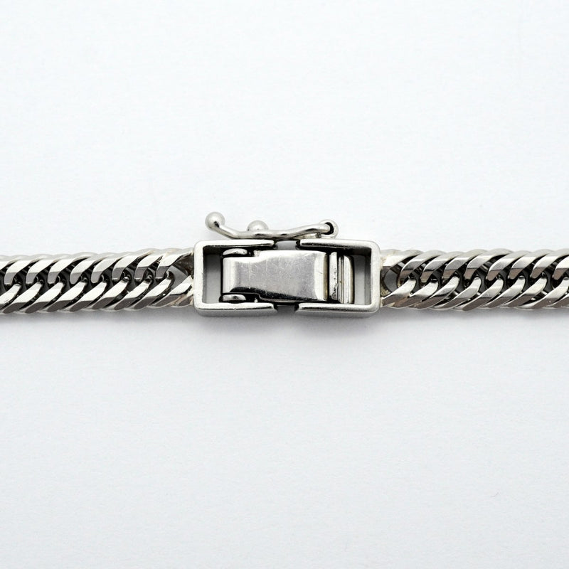 【6khd0049】喜平 ネックレス Pt850 プラチナ トリプル 12面 56cm 33.2g キヘイ【中古】メンズ レディース ユニセックス