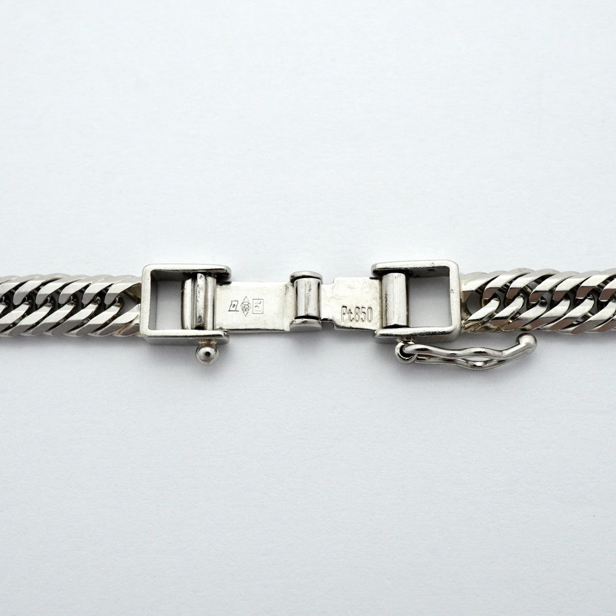 【6khd0049】喜平 ネックレス Pt850 プラチナ トリプル 12面 56cm 33.2g キヘイ【中古】メンズ レディース ユニセックス