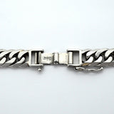 【6khd0050】喜平 ネックレス Pt850 プラチナ 6面 ダブル 60.7cm 100.6g キヘイ【中古】メンズ レディース ユニセックス