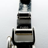 【6khd0050】喜平 ネックレス Pt850 プラチナ 6面 ダブル 60.7cm 100.6g キヘイ【中古】メンズ レディース ユニセックス