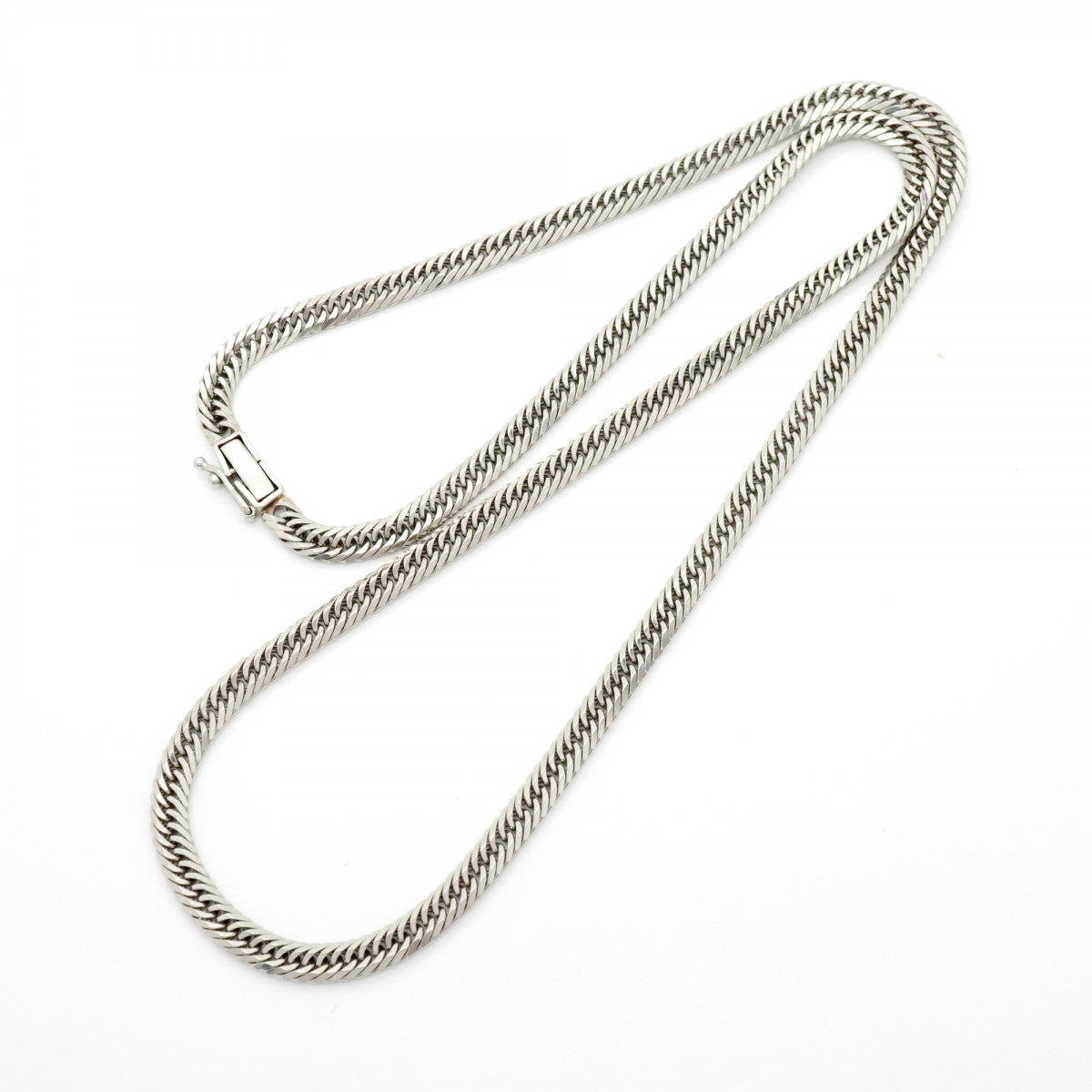 【6khd0051】喜平 ネックレス Pt900 プラチナ 8面 トリプル 50.4cm 30.6g キヘイ【中古】メンズ レディース ユニセックス