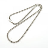 【6khd0051】喜平 ネックレス Pt900 プラチナ 8面 トリプル 50.4cm 30.6g キヘイ【中古】メンズ レディース ユニセックス