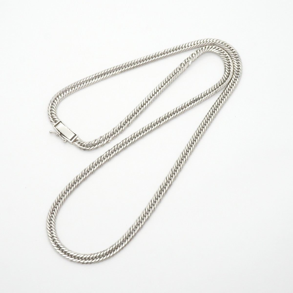 【6khd0052】喜平 ネックレス Pt850 プラチナ トリプル 12面 50.8cm 30.6g キヘイ【中古】メンズ レディース ユニセックス