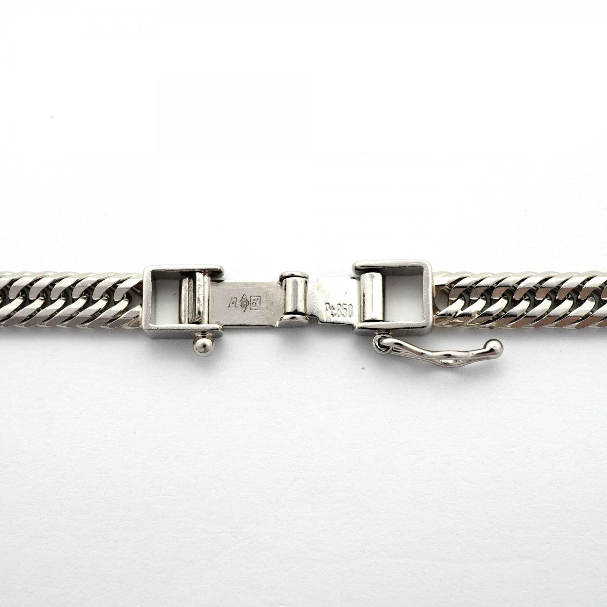 【6khd0052】喜平 ネックレス Pt850 プラチナ トリプル 12面 50.8cm 30.6g キヘイ【中古】メンズ レディース ユニセックス